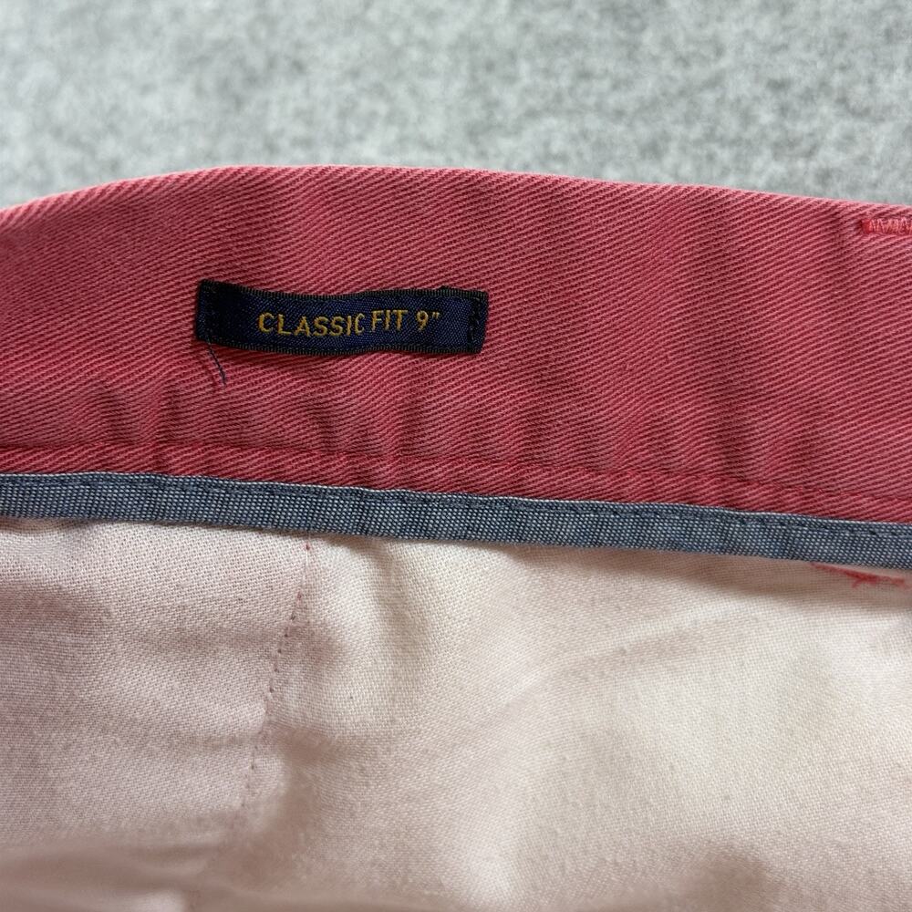 Polo Ralph Lauren Chino Shorts Men 36 Salmon Classic Fit 9 Inseam Preppy Coastal - Picture 5 of 9